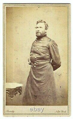 Civil War CDV Union General Hiram Berry Maine KIA Chancellorsville by Brady