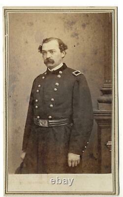 Civil War CDV Union General James Ledlie Drunk at the Mine Explosion