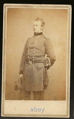 Civil War CDV Union General Joseph Hooker By Brady