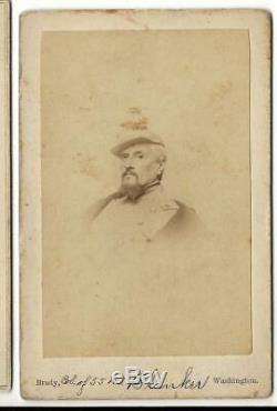 Civil War CDV Union General Regis de Keredern De Trobriand Gettysburg Commander