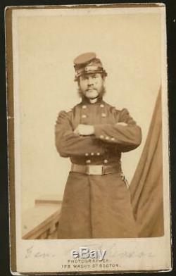 Civil War CDV Union General Thomas G Stevenson KIA Spottsylvania