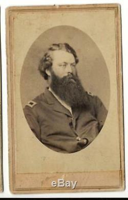 Civil War CDV Union General William Belknap General, Cabinet, Scandels