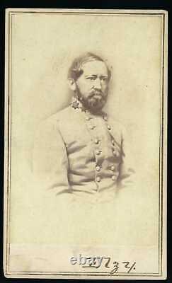 Civil War CDV of Confederate General Arnold Elzey