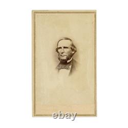 Civil War CDV of Confederate General Benjamin McCulloch, Killed at Pea Ridge