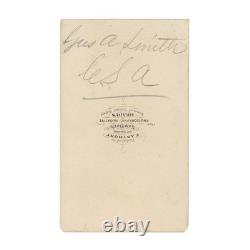 Civil War CDV of Confederate General Gustavus W. Smith