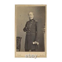 Civil War CDV of Union General Richard S. Satterlee, by Mathew Brady