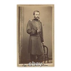Civil War CDV of Union General William B. Franklin, by Mathew Brady