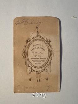 Civil War Carte De Visite CDV General Jubal Anderson Early