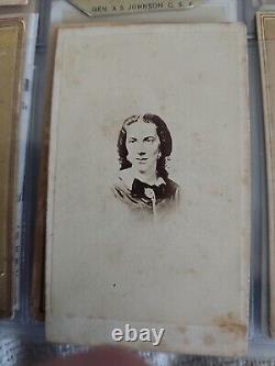 Civil War Cdv Of CSA Belle Boyd General Jackson's Spy