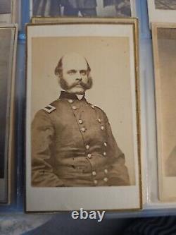 Civil War Cdv Of General Burnside