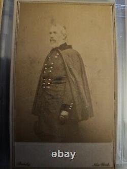 Civil War Cdv Of General Sumner, Brady