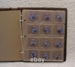 Civil War Colorized Commemorative Coin Collection Generals Blue & Gray Qty 30