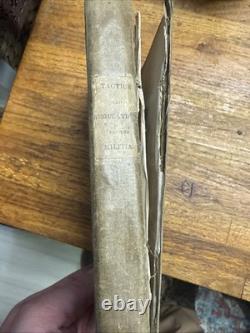 Civil War Confederate Book Owned General George Stuart Regulations Militia Photo