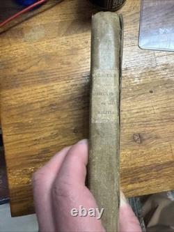 Civil War Confederate Book Owned General George Stuart Regulations Militia Photo
