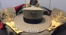 Civil War Confederate Centennial 1960's General's TunicUCV 1920's-1930's Hat