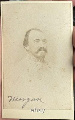 Civil War Confederate General CDV Of John Hunt Morgan