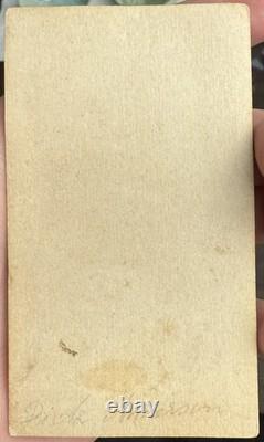 Civil War Confederate General CDV Of Richard Anderson