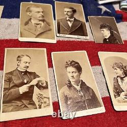 Civil War Confederate General Jeb Stuarts Family Cdv Photos Flora Jeff Davis
