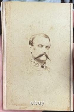 Civil War Confederate General John Breckinridge CDV Tanner Vanness Lynchburg Va