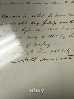 Civil War Confederate General Nathan Bedford Forrest Autograph Letter Signed ALS