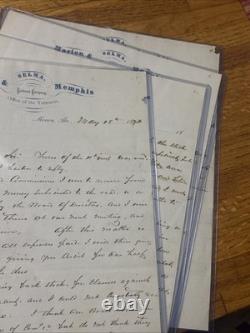 Civil War Confederate General Nathan Bedford Forrest Autograph Letter Signed ALS