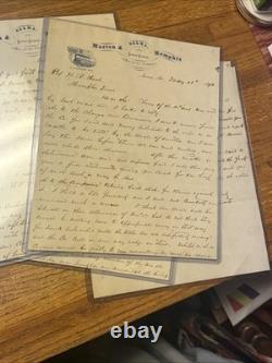Civil War Confederate General Nathan Bedford Forrest Autograph Letter Signed ALS