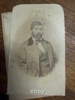 Civil War Confederate John H. Reagan Postmaster General CDV Photo Texas Senator