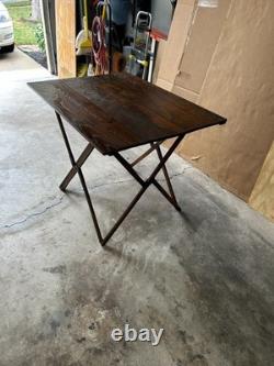 Civil War Era Military Encampment Table- All Original