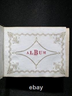 Civil War GEM Album 1860s Union Generals & 80+ Photos & Tintypes Leather W Clasp