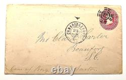 Civil War GENERAL RUFUS SAXTON Cover BEAUFORT SC MEDAL OF HONOR Historic Piece