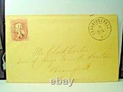 Civil War GENERAL RUFUS SAXTON Cover BEAUFORT SC MEDAL OF HONOR Historic Piece