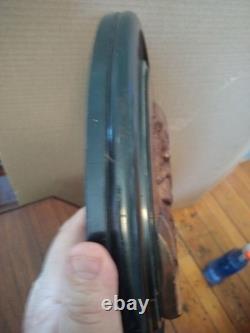 Civil War General Butler 19th American Folk Portrait Bust Wood Carving 15