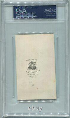 Civil War General George McClellan CDV Photograph Signed