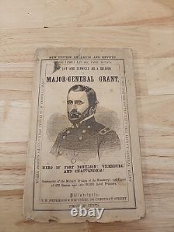 Civil War General Grant Hero Of Vicksburg Paper Back Original RARE