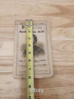 Civil War General Grant Hero Of Vicksburg Paper Back Original RARE