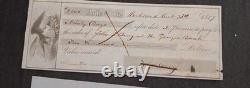 Civil War General Hiram Gregory Berry 11 Signed Bank Cheques From 1850s