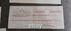 Civil War General Hiram Gregory Berry 11 Signed Bank Cheques From 1850s