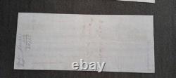 Civil War General Hiram Gregory Berry 11 Signed Bank Cheques From 1850s