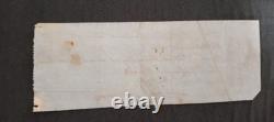 Civil War General Hiram Gregory Berry 11 Signed Bank Cheques From 1850s