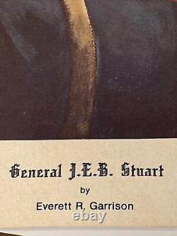 Civil War General J. E. B. Stuart. Print By Everett Garrison. SIGNED. 121/1000. B7
