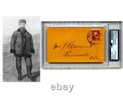 Civil War General John S. Casement Signed Cover He Built Union Railroad! PSA