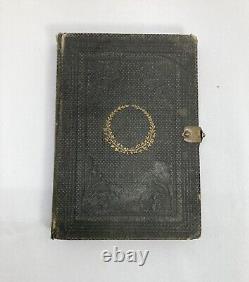 Civil War General McClellan Union Army Soldier Antique Family Photo Album