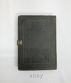 Civil War General McClellan Union Army Soldier Antique Family Photo Album