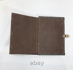 Civil War General McClellan Union Army Soldier Antique Family Photo Album