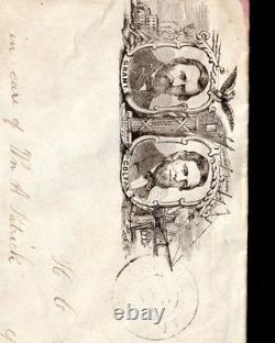 Civil War General President Grant Colfax Cover Berkshire VT CANCEL Used SR.cc. Gg