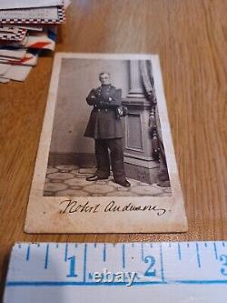 Civil War General Robert Anderson Hand Signed CDV Photograph Photo The Real Deal