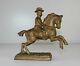 Civil War General Sheridan Riding Horse Winchester Castiron Figural Bank Antique