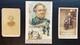 Civil War General Winfield Scott (2) Cdv's & (1) Postcard