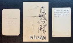 Civil War General Winfield Scott (2) CDV's & (1) Postcard