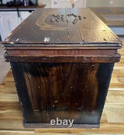 Civil War General's Campaign Chest c. 1860 (Major General A. Gatlin) Confederate